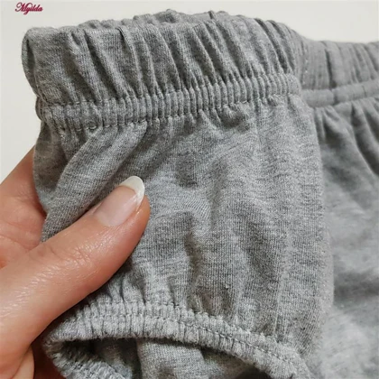شورت مردانه ماییلدا مدل اسلیپ پنبه‌ای ملانژ کد 4700