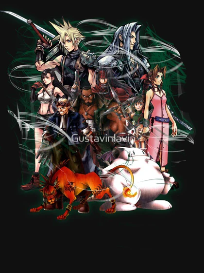 تیشرت فاینال فانتزی | Final Fantasy VII - Collage Essential کد 234036