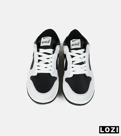 کفش کتانی مردانه و زنانه سفید مشکی نایک NIKE SB Dunk مدل 7535