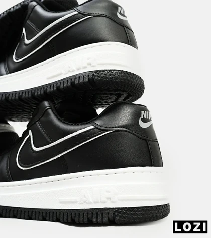 کفش کتانی مردانه و زنانه مشکی سفید نایک NIKE AIR FORCE مدل 4696