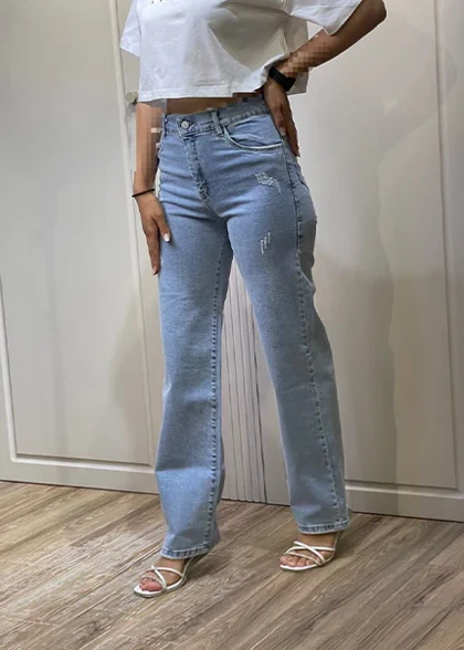 شلوار واید ابی وسط