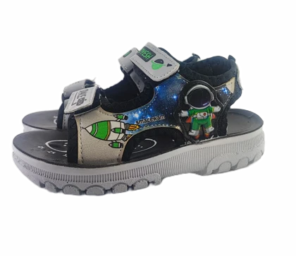 صندل پسرانه مدل آدیداس Adidas نارنجی آبی زرد سبز کد 342