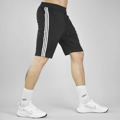شلوارک ورزشی مردانه آدیداس مدل 8866 مشکی