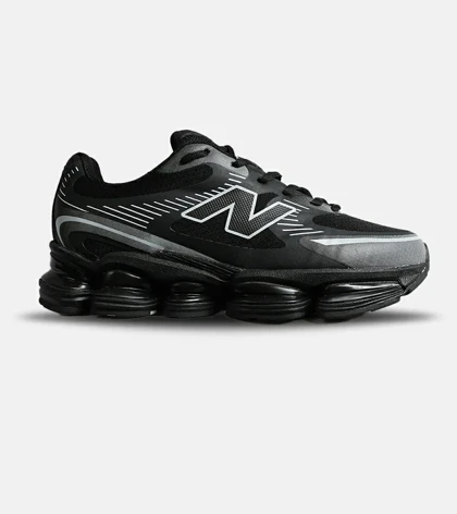 کفش کتانی مردانه و زنانه مشکی طوسی New Balance ABZORB 2000 مدل 8011