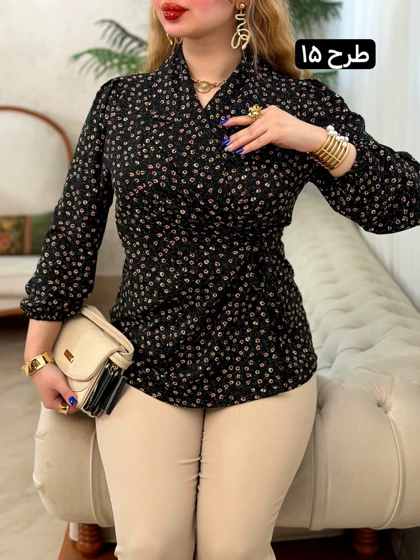 تونیک الیزه بغل گره 3786