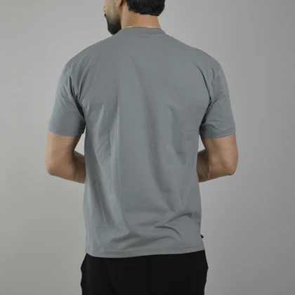 تیشرت اسپرت بیسیک مدل M3-4C0353 طوسی روشن