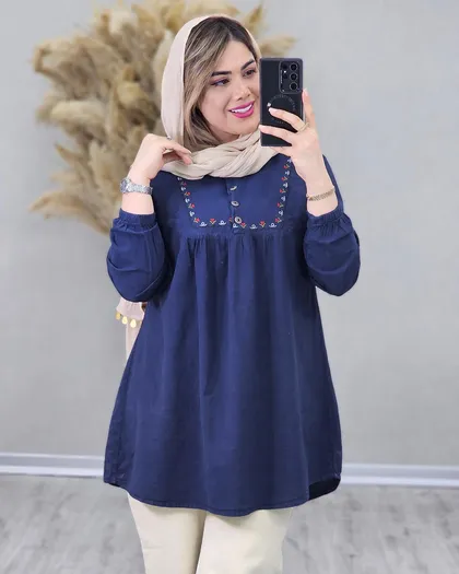 تونیک گلدوزی