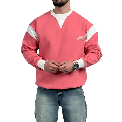 دورس مردانه پنبه سرخ آبی سه نخ طرح UNSTOPPABLE