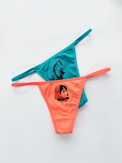 شورت بکلس بندی نخ پنبه طرحدار فیتن Fitan