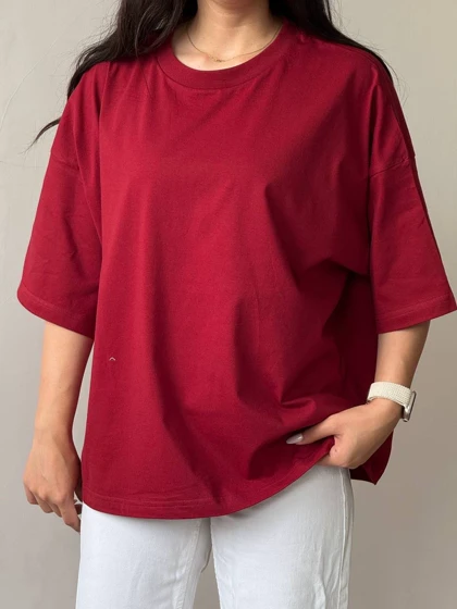 تیشرت باکسی ساده