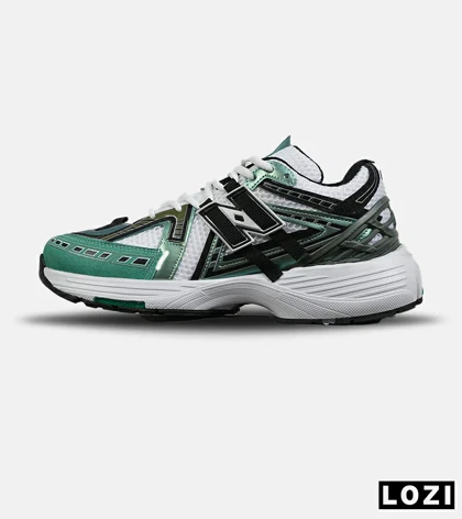 کفش کتانی مردانه و زنانه سفید سبز مشکی New Balance 1906R مدل 8371