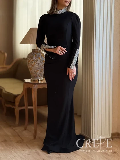 ماکسی کرپ دالقیچ جواهردوزی