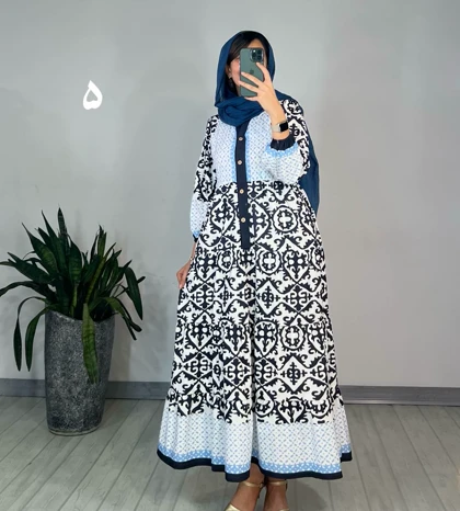 پیراهن مزونی مهتا 1