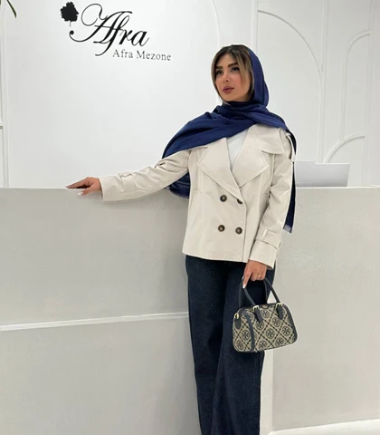 ترنچ کت نفس کد 14003810