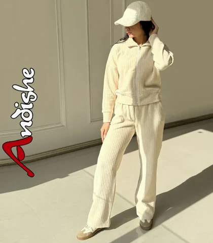 سویشرت شلوار مخمل فیدا