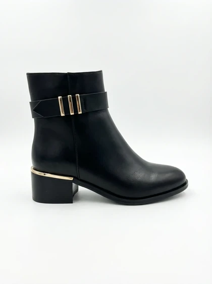 نیم بوت زنانه رزمری مدل Rosse merry Flat Ankle Boots SH6099