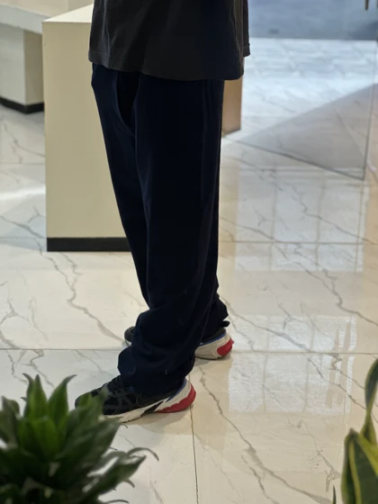جاگر سرمه ای اوورسایز