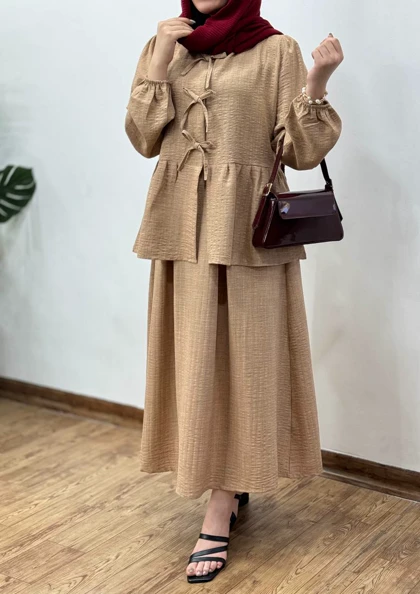 ست تونیک و دامن سوسن
