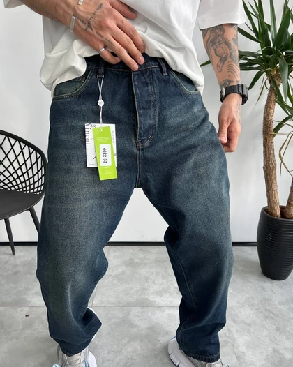 شلوار نیم بگ کثیفشور ساده SCOTCH & SODA