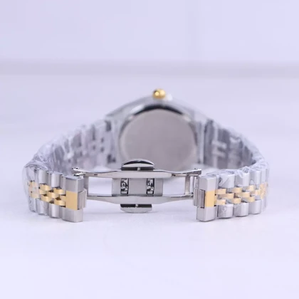ساعت مچی اسپریت زنانه فلزی نقره ای طلایی صفحه طلایی L 4112/8