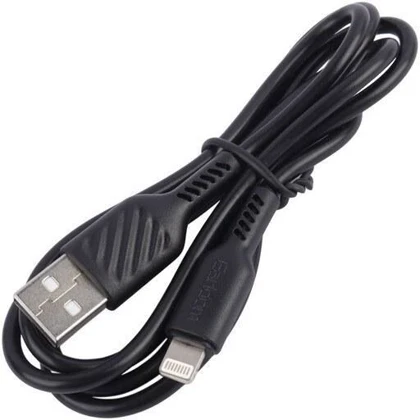 کابل شارژ سریع یو اس بی به لایتنینگ یک متری 20 وات ارلدام Earldom EC-171I Lightning cable 1.0m