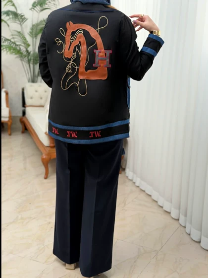 کت گلدوزی H کد 3688