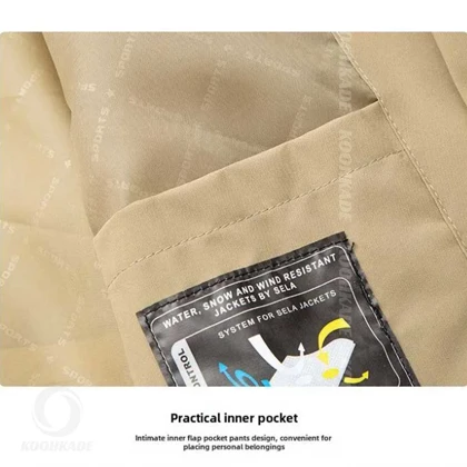 کاپشن دوپوش BLACK DEER W61-1