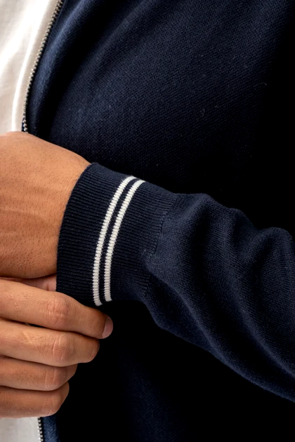 سویشرت بافت یقه خلبانی مردانه