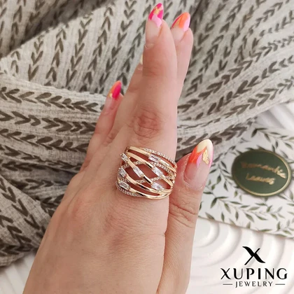 انگشتر زنانه پورتو باگت طرح خاص ژوپینگ Xuping