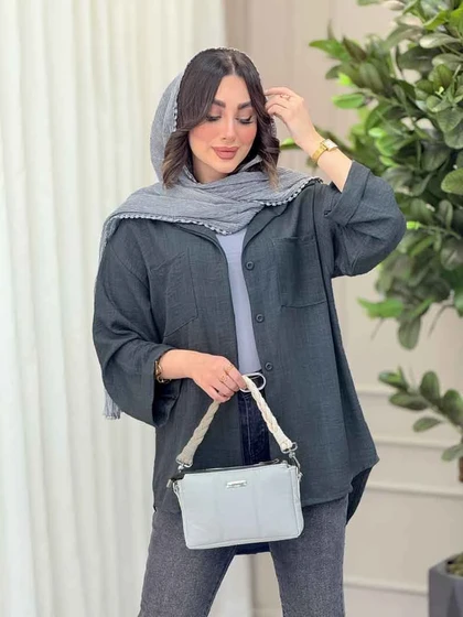 شومیز پشت دکمه رکسانا