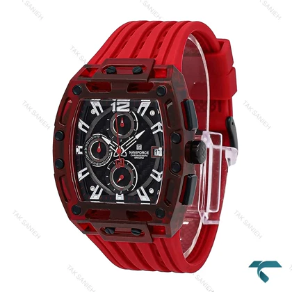 ساعت نیوی فورس NF7105 مردانه قرمز NaviForce-6993-G