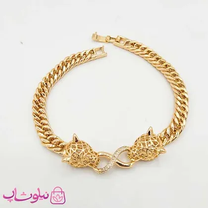دستبند زنانه ژوپینگ طرح ببر و بی نهایت