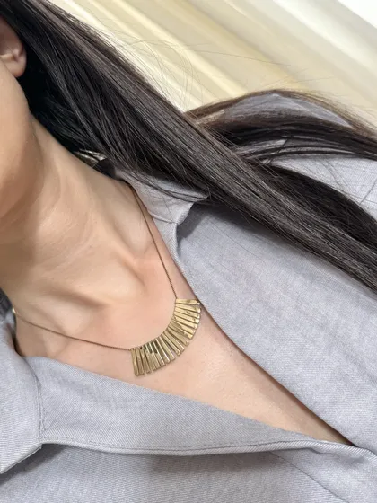 گردنبند مدل خطی