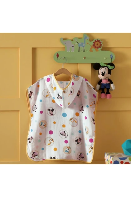 پانچو Taç مدل Mickey پنبه‌ای - چندرنگ
