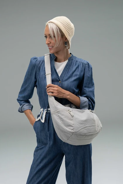 کیف دستی زنانه چرم مصنوعی دسته دار دیوید جونز DAVIDJONES