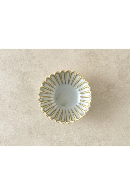کاسه سوپ English Home مدل Fiore New Bone China - طوسی