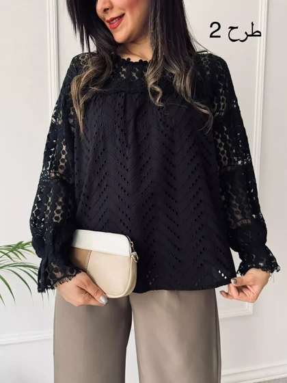 شومیز خامه دوزی گلسا