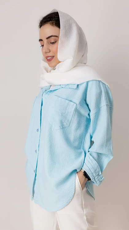 شومیز کنفی رنگی