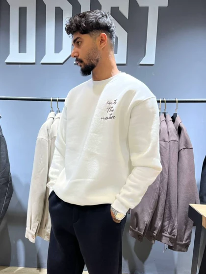 دورس یقه گرد سفید / طرح Into The Natural / برند SNAAZY ترکیه