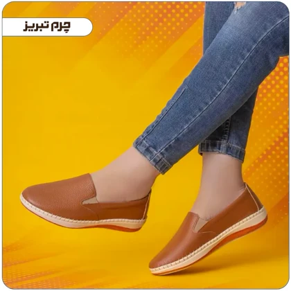 کفش راحتی زنانه ساتین کد H586