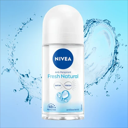 رول ضد تعریق زنانه نیوآ Fresh Natural 48H حجم 50ml