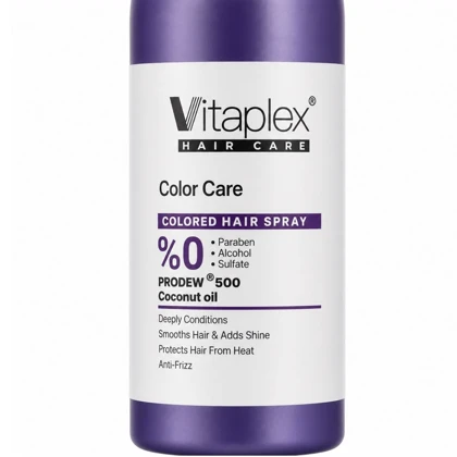 اسپری نرم کننده مو ویتاپلکس مدل CC03 بدون سولفات مناسب موی رنگ شده 300ml