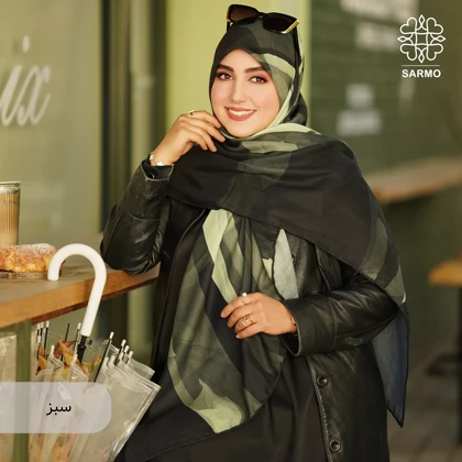 روسری نخ پنبه رها