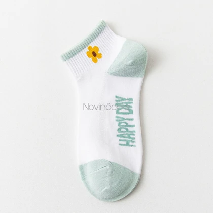 جوراب مچی شکوفه سبز