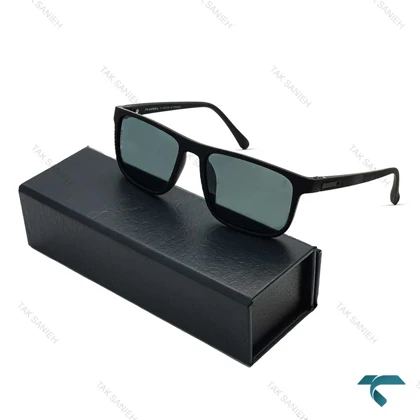 عینک اوگا مورل مشکی پلاریزه مردانه OGA-6472-G