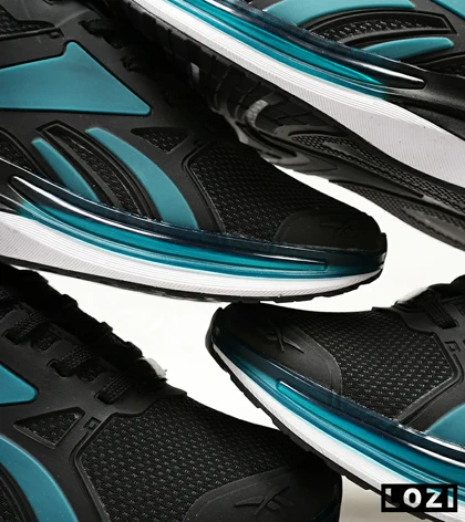 کفش کتانی ورزشی ریباک مشکی آبی Reebok Fusium Run مدل 4706