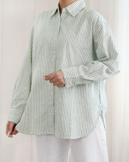 شومیز وارداتی zara( قواره دار ) کد 29530