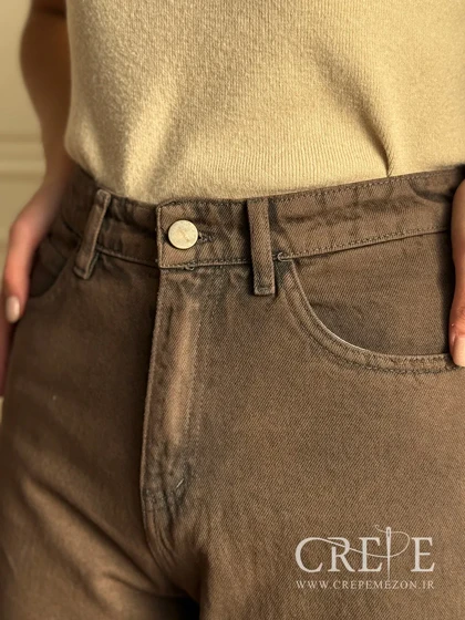 جین نیم بگ دمپا ریش قد 108