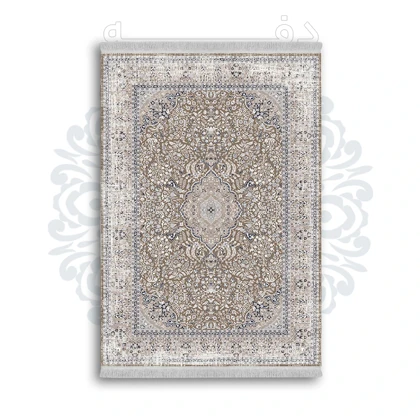 *جدید* فرشینه از جنس پارچه شانل مخمل ترک طرح فانتزی برند دفه کد 1195