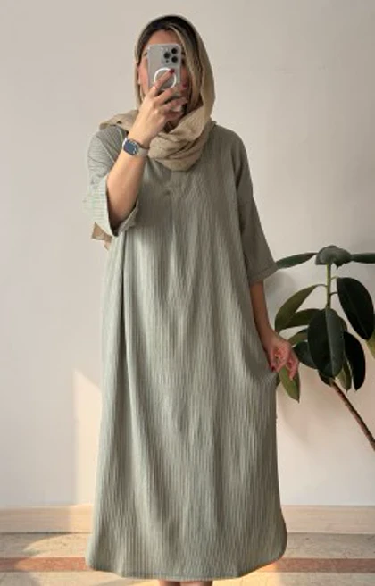 پیراهن مانتویی ساحل 1